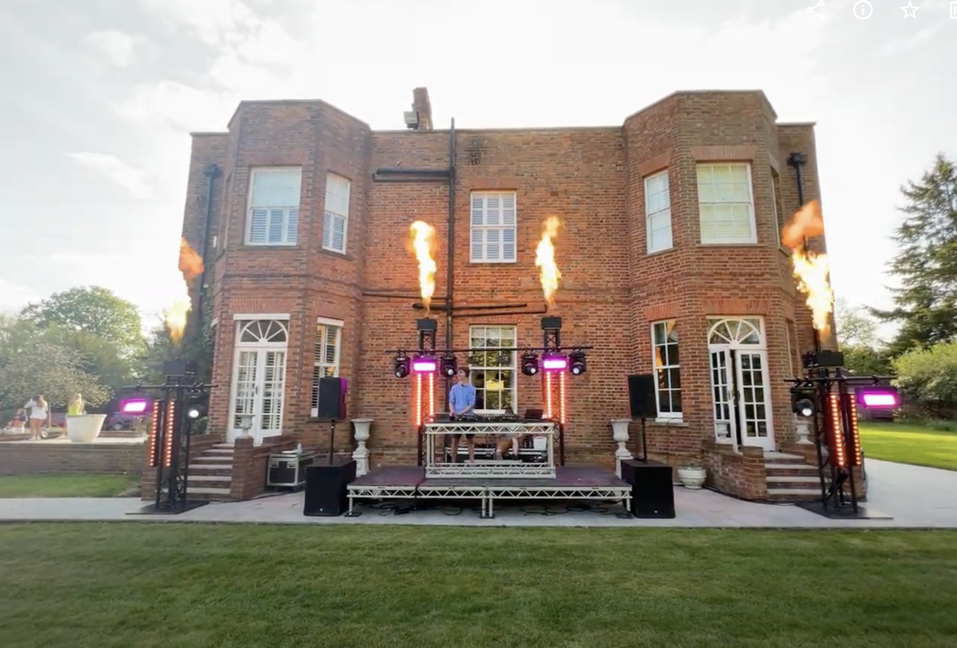 Summer Garden Party DJing